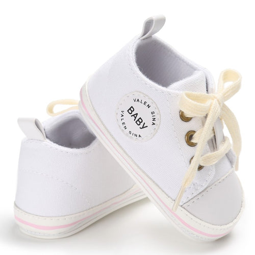 Lace-up Baby Girls Sneaker